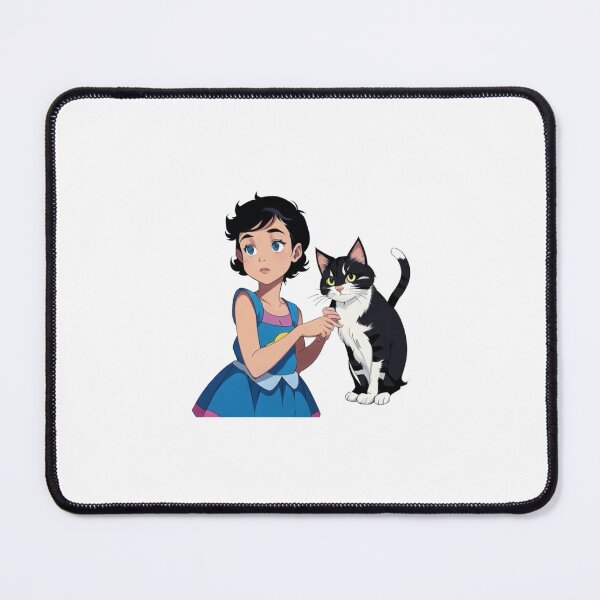 Item preview, Anime Cute girl with Cat designed and sold by Epic TV USA.