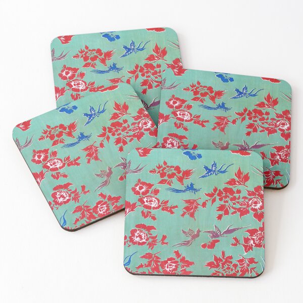 Item preview, Japanese Art, retro prints cute,bird flower print, great Japan Gift! designed and sold by JapaneseClub.