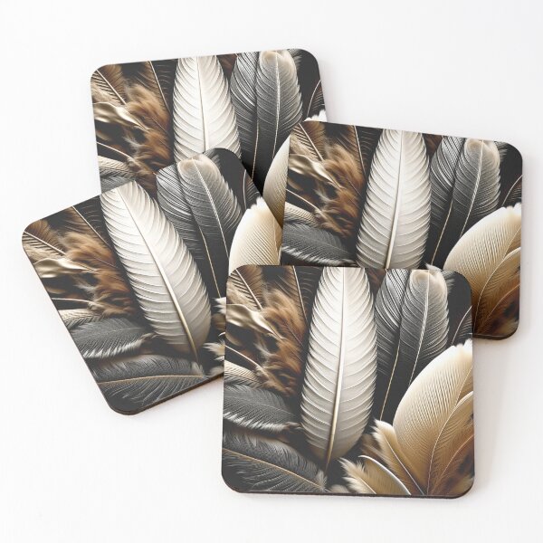 Item preview, Beautiful Elegant Textured Bird Feathers designed and sold by HippieFarms11.
