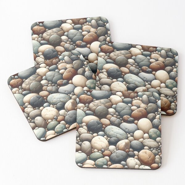Item preview, River Rock Pattern Design designed and sold by StickaTime.