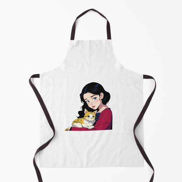 Item preview, Anime Cute girl with Cat designed and sold by Epic TV USA.