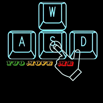 Aperçu de l'œuvre wasd, clavier tu me bouges de swiftbinaries
