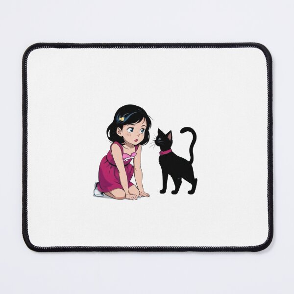 Item preview, Anime Cute girl with Cat designed and sold by Epic TV USA.