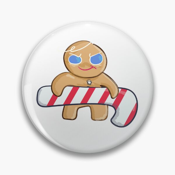 Item preview, Gingerbread hugging giant candy cane designed and sold by blepmew.
