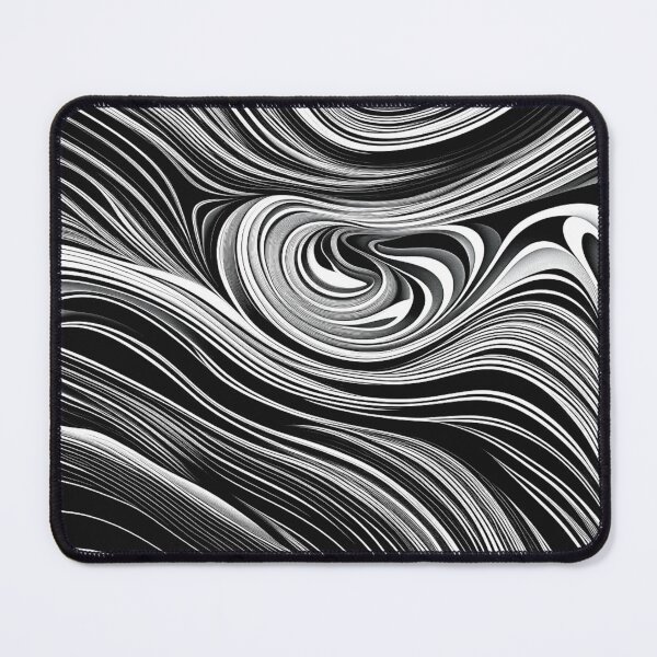 Item preview, Black White Twisting Lines designed and sold by HippieFarms11.