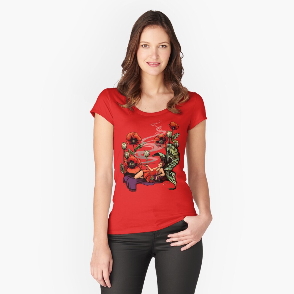 Item preview, Fitted Scoop T-Shirt designed and sold by HollyPierson.