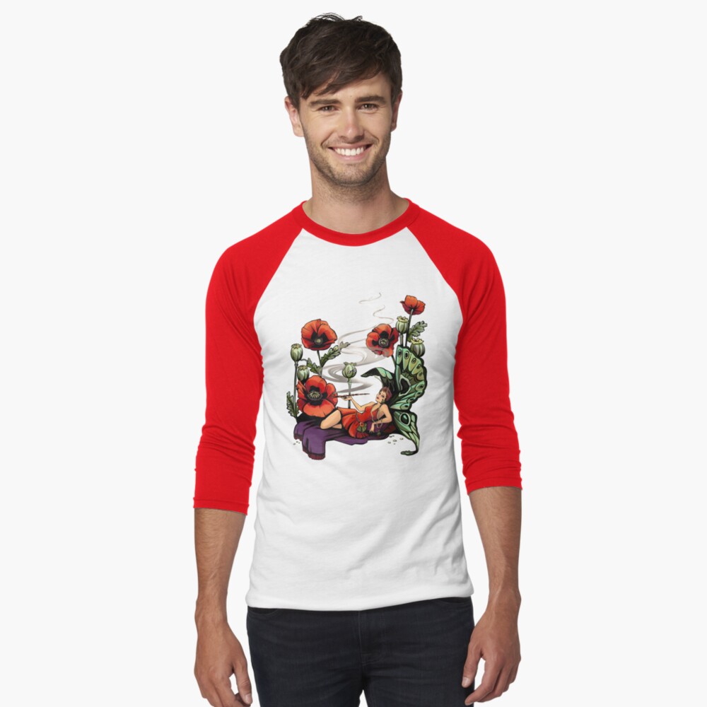 Item preview, Baseball ¾ Sleeve T-Shirt designed and sold by HollyPierson.