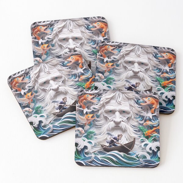 Item preview, The Old Man and the Sea designed and sold by laser1064.