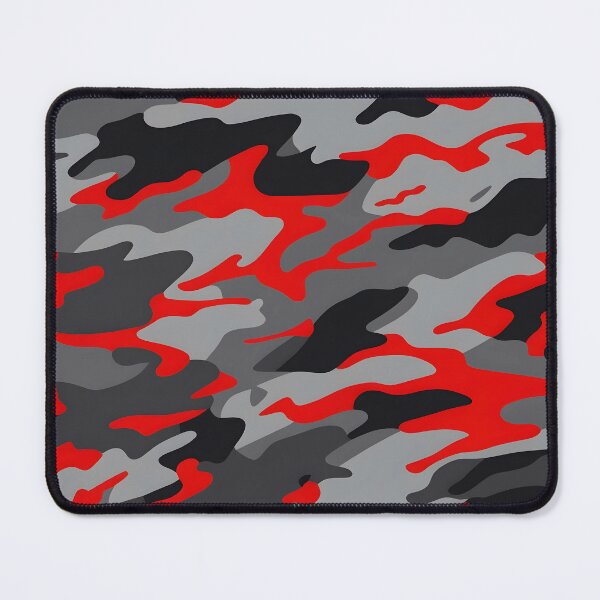 Item preview, Red and Black Camouflage pattern designed and sold by TheCamoShop.