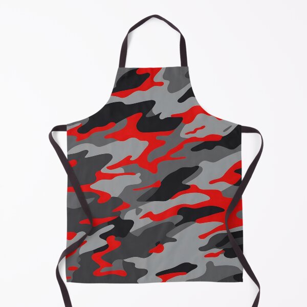 Item preview, Red and Black Camouflage pattern designed and sold by TheCamoShop.