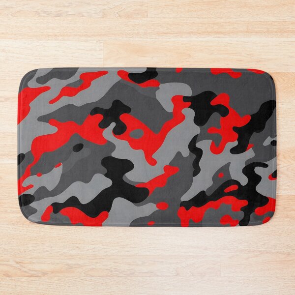 Item preview,  Red and Black Camouflage designed and sold by TheCamoShop.