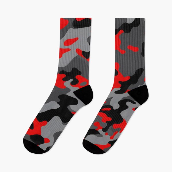 Item preview,  Red and Black Camouflage designed and sold by TheCamoShop.