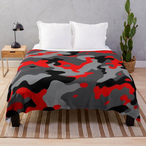 Item preview,  Red and Black Camouflage designed and sold by TheCamoShop.