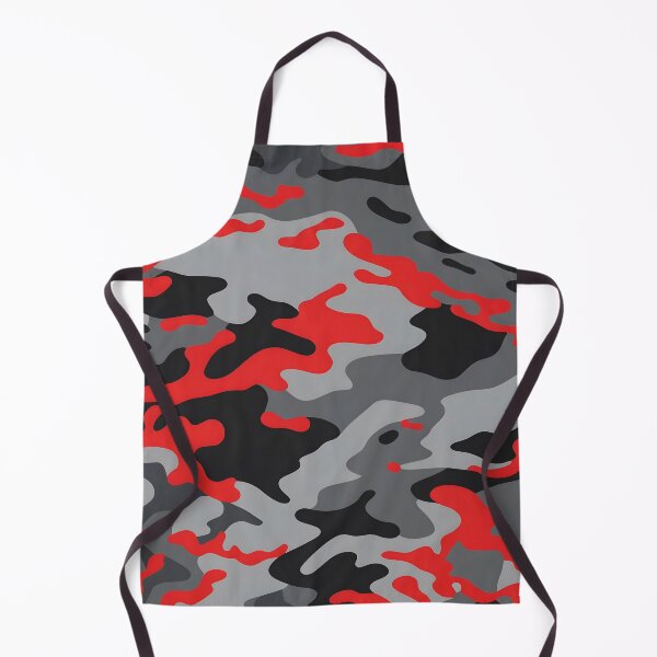 Item preview, Red and Black Camo pattern designed and sold by TheCamoShop.