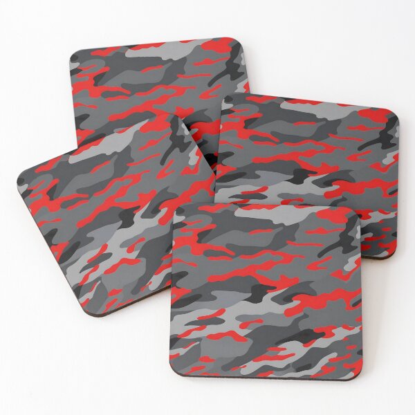 Item preview, Copy of Red and Black Camouflage pattern designed and sold by TheCamoShop.