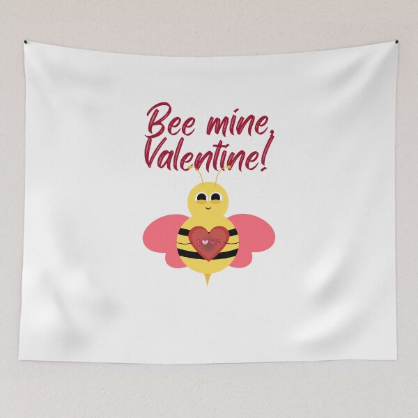 Item preview, Valentine's Day , Bee Mine , Pink and Red designed and sold by southerndoll67.