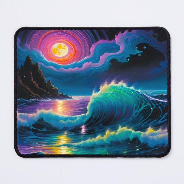 Item preview, Crimson Moon on Ethereal Tide designed and sold by Ethereal-Canvas.