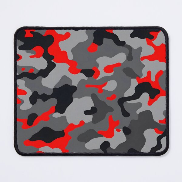 Item preview, Red and Black Camouflage pattern designed and sold by TheCamoShop.