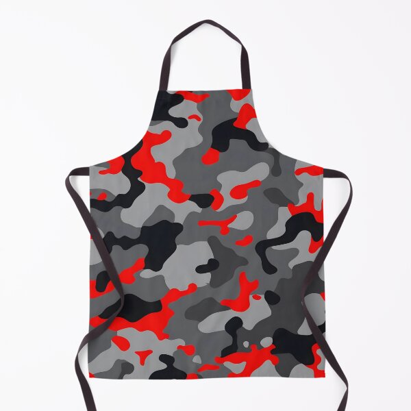 Item preview, Red and Black Camouflage pattern designed and sold by TheCamoShop.