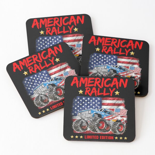 Item preview, American Rally Racing Monster Truck Limited Edition designed and sold by Sunnyhova.