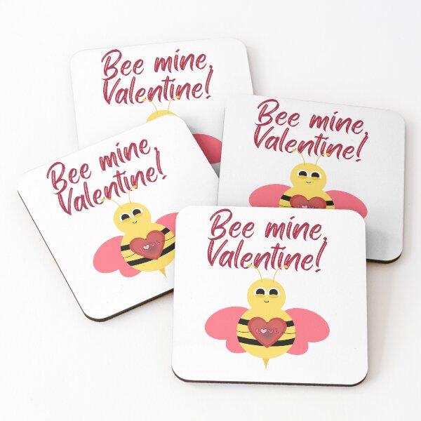 Item preview, Día de San Valentín, Bee Mine, Rosa y Rojo designed and sold by southerndoll67.