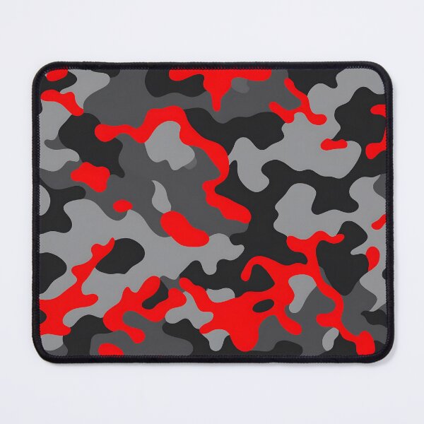 Item preview, Red and Black Camouflage designed and sold by TheCamoShop.