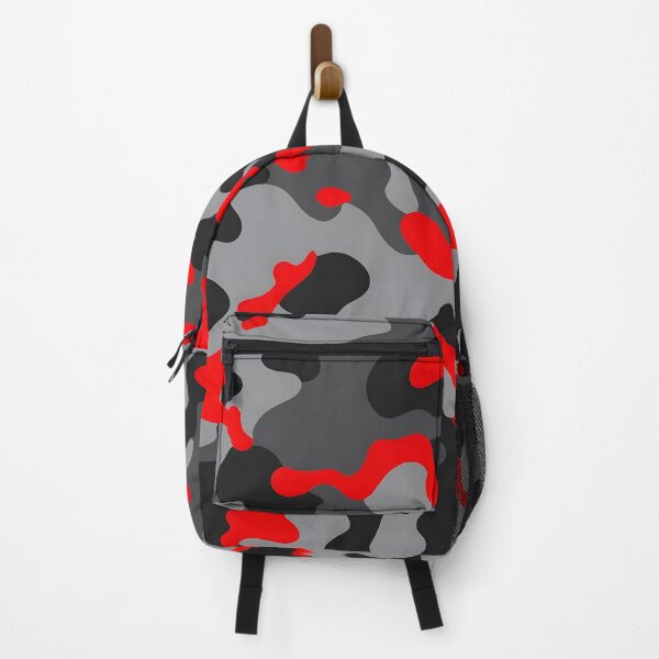 Item preview, Red and Black Camouflage designed and sold by TheCamoShop.