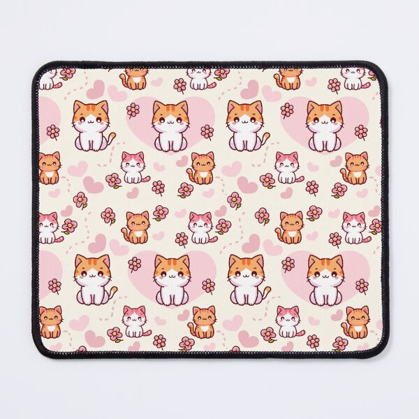 Item preview, A family of cute fancy cats and sweet flowers designed and sold by atika-atk.