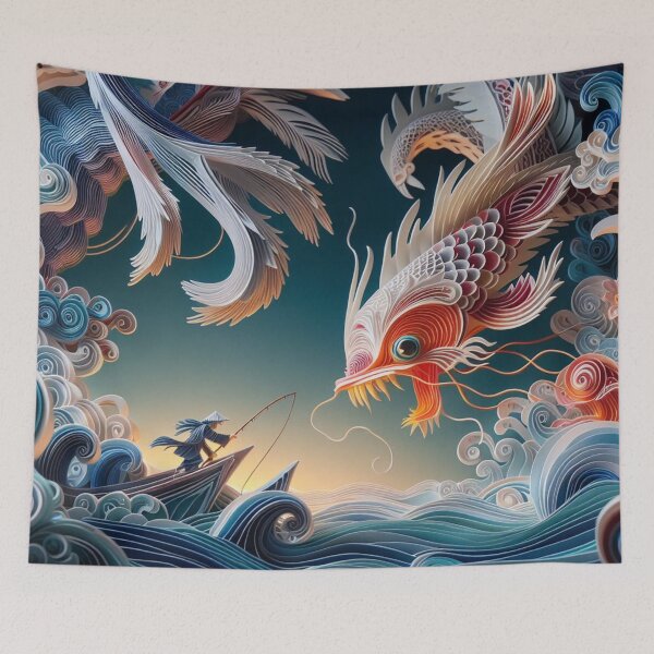 Item preview, Man versus the Sea designed and sold by laser1064.