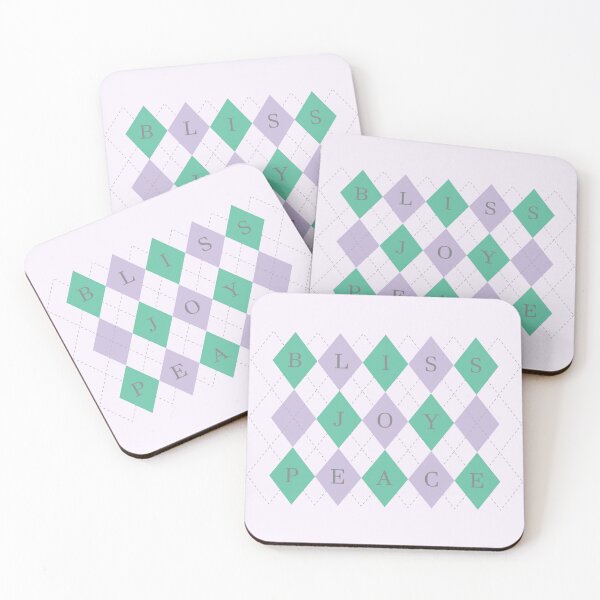 Item preview, Joy Peace Bliss Argyle designed and sold by Leanne Karlstrom.