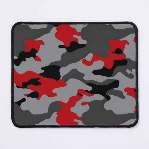 Item preview, Red and Black Camouflage pattern designed and sold by TheCamoShop.