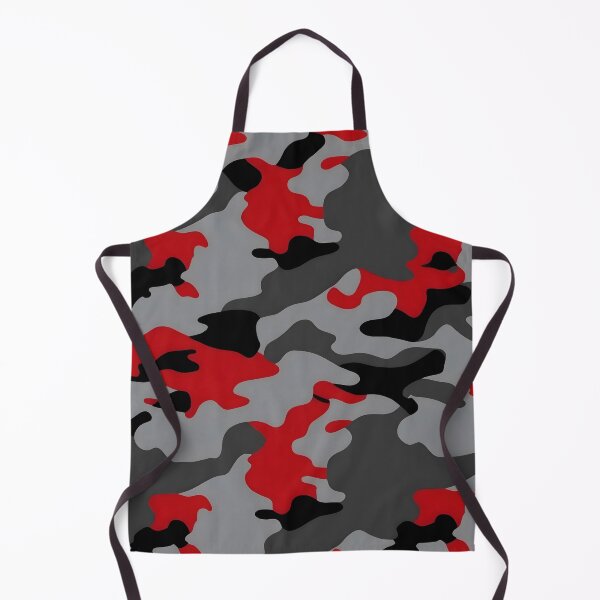 Item preview, Red and Black Camouflage pattern designed and sold by TheCamoShop.