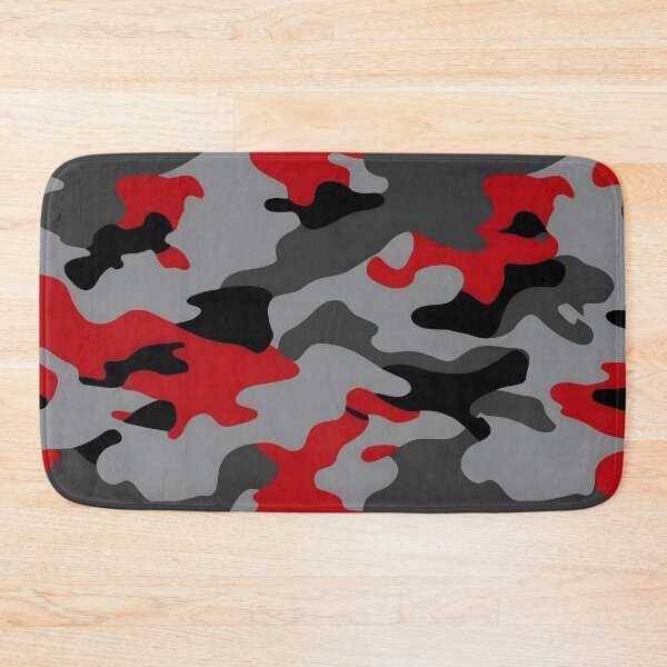 Item preview, Red and Black Camouflage pattern designed and sold by TheCamoShop.