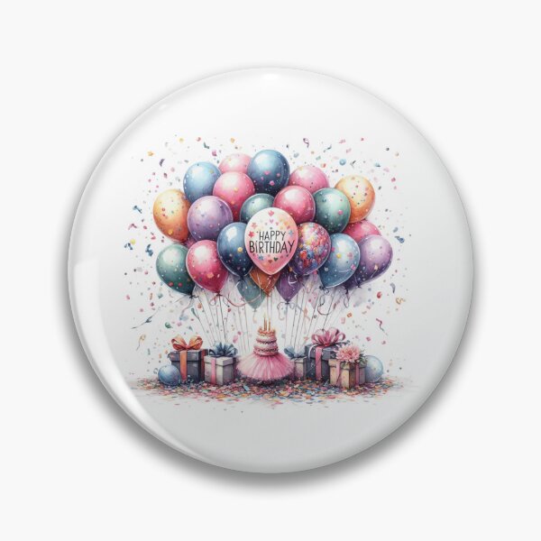 Artikelvorschau, Alles Gute zum Geburtstag-Ballons entworfen und verkauft von purplesensation.