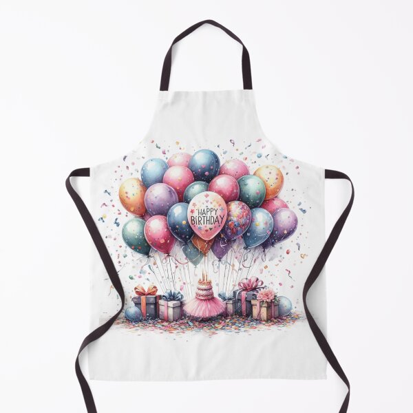 Item preview, Happy Birthday Balloons designed and sold by purplesensation.