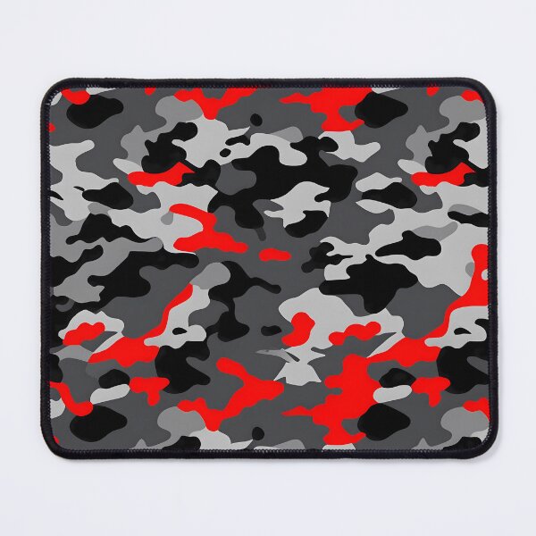 Item preview, Red and Black Camouflage designed and sold by TheCamoShop.