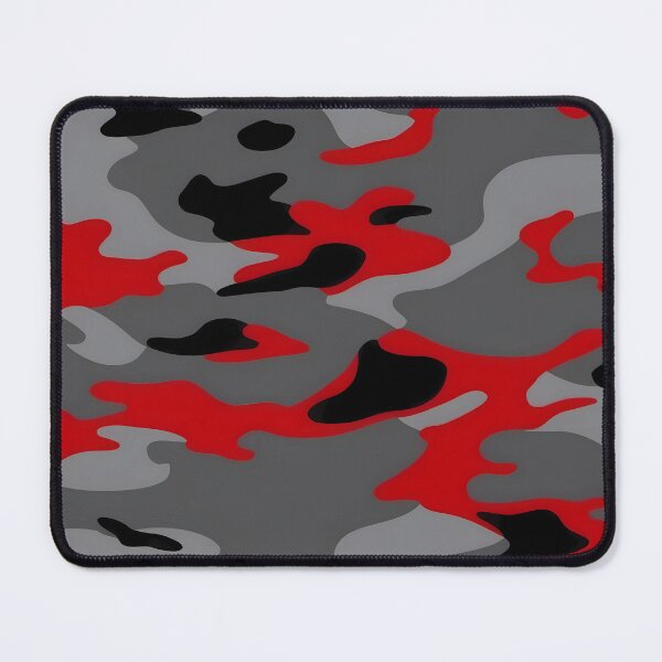 Item preview, Red and Black Camouflage designed and sold by TheCamoShop.