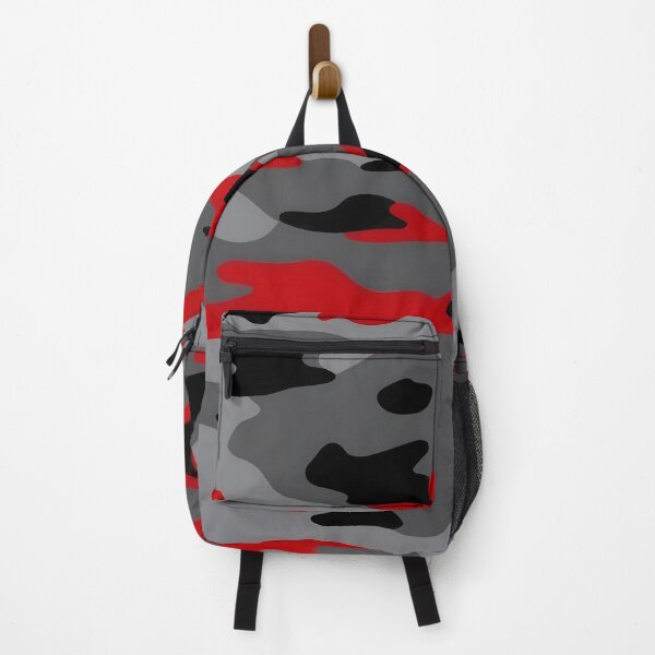 Item preview, Red and Black Camouflage designed and sold by TheCamoShop.