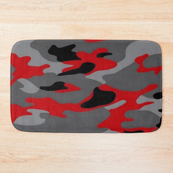 Item preview, Red and Black Camouflage designed and sold by TheCamoShop.