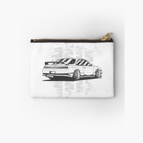 Item preview, Nissan Silvia S14 Line art Cartoon designed and sold by TrilogyMerch.