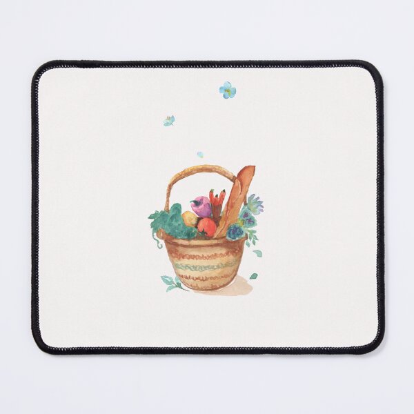 Item preview, Watercolor Vegetable Basket designed and sold by Kere123.