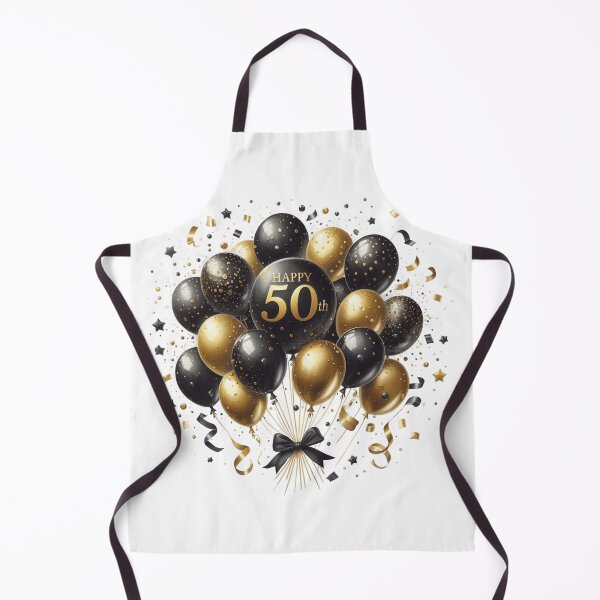Item preview, Happy 50th Birthday Balloons designed and sold by purplesensation.