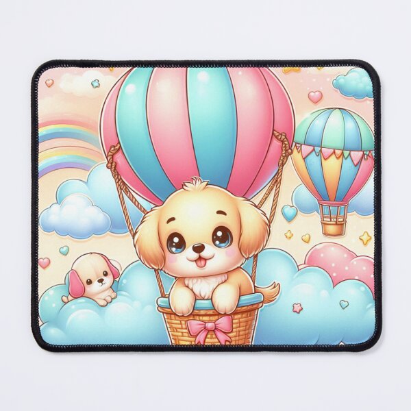 Item preview, Puppies playing in the clouds. designed and sold by moni0490.