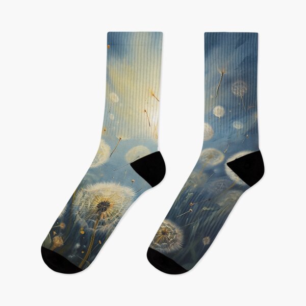 Item preview, Whimsical dandelions at dusk designed and sold by Inktown.