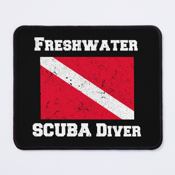 Item preview, Freshwater SCUBA Diver - Vintage designed and sold by Yogimeister.