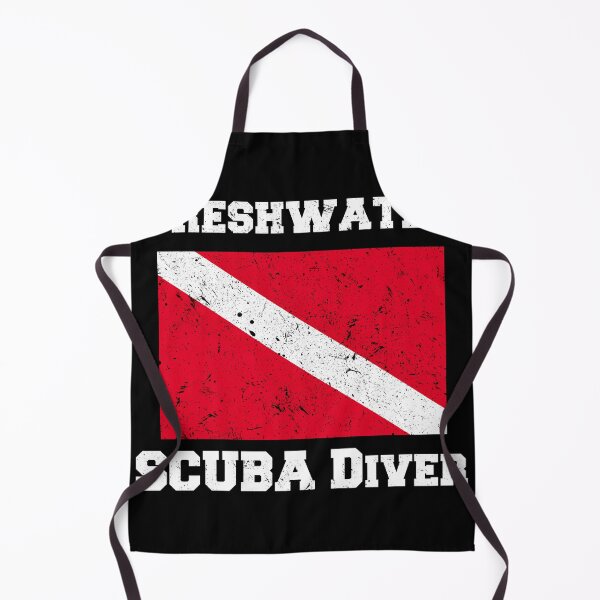 Item preview, Freshwater SCUBA Diver - Vintage designed and sold by Yogimeister.