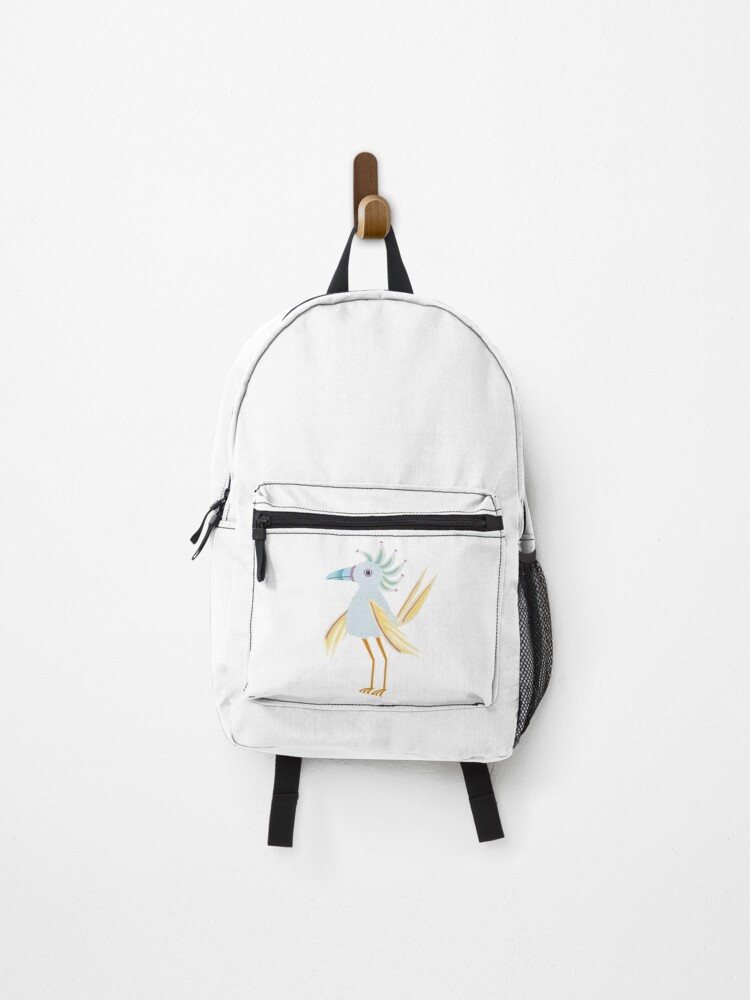 Thumbnail 1 of 3, Backpack, Exotic Quirky Bird designed and sold by CarlaBaremb.