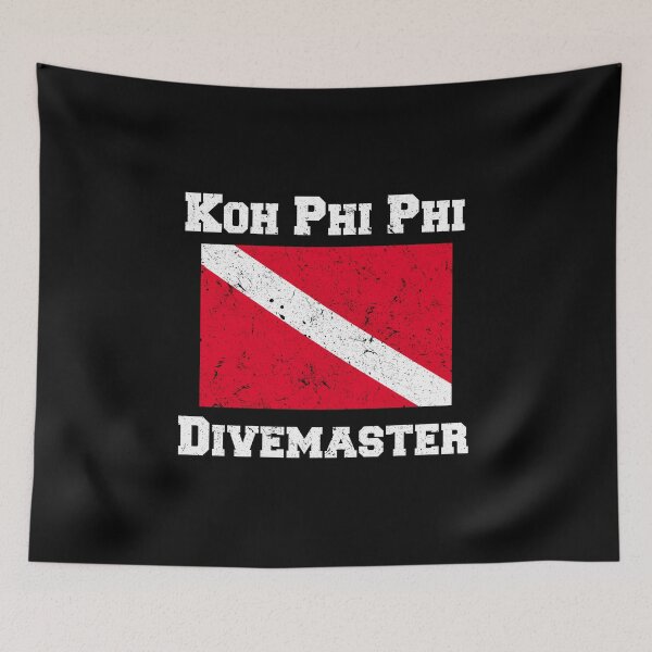 Item preview, Koh Phi Phi Divemaster - Vintage designed and sold by Yogimeister.