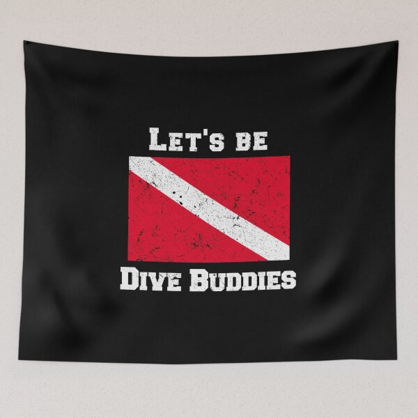 Item preview, Let's Be Dive Buddies - Vintage designed and sold by Yogimeister.