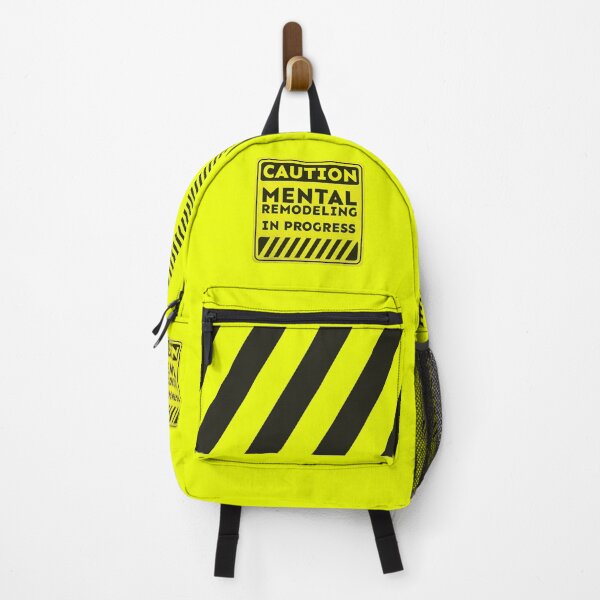 Item preview, Mental Remodeling in Progress Joke Caution Sign designed and sold by CRHPOD20.